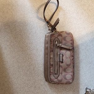 Used Coach Wristlet